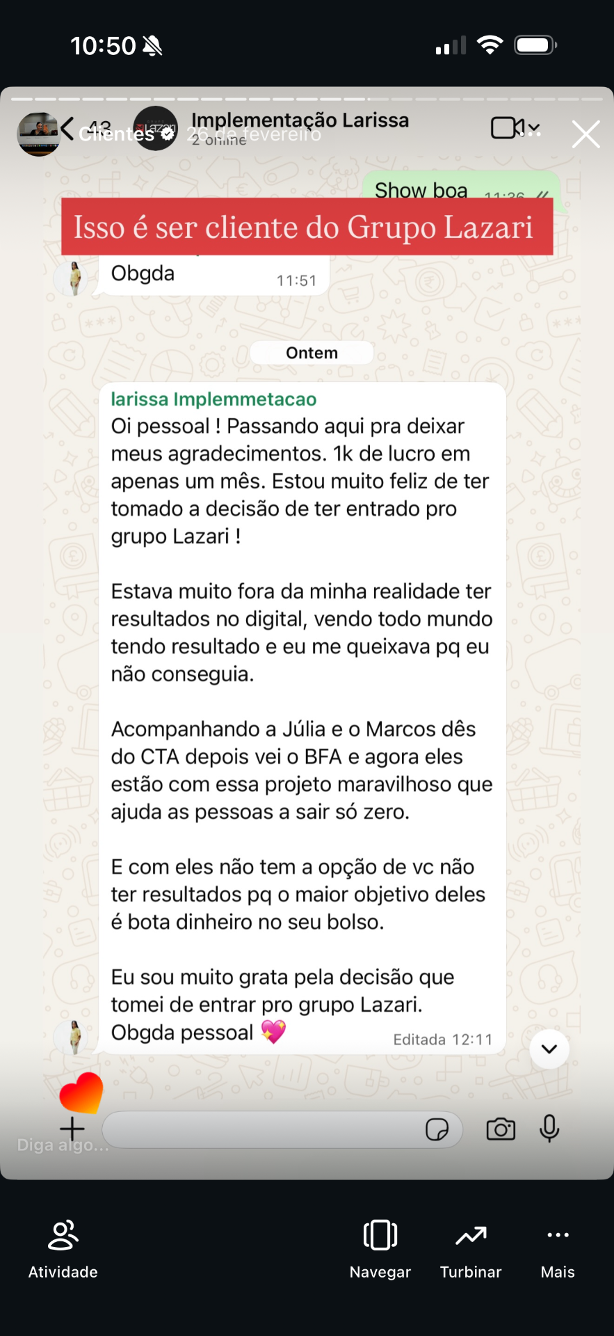 Depoimento 6
